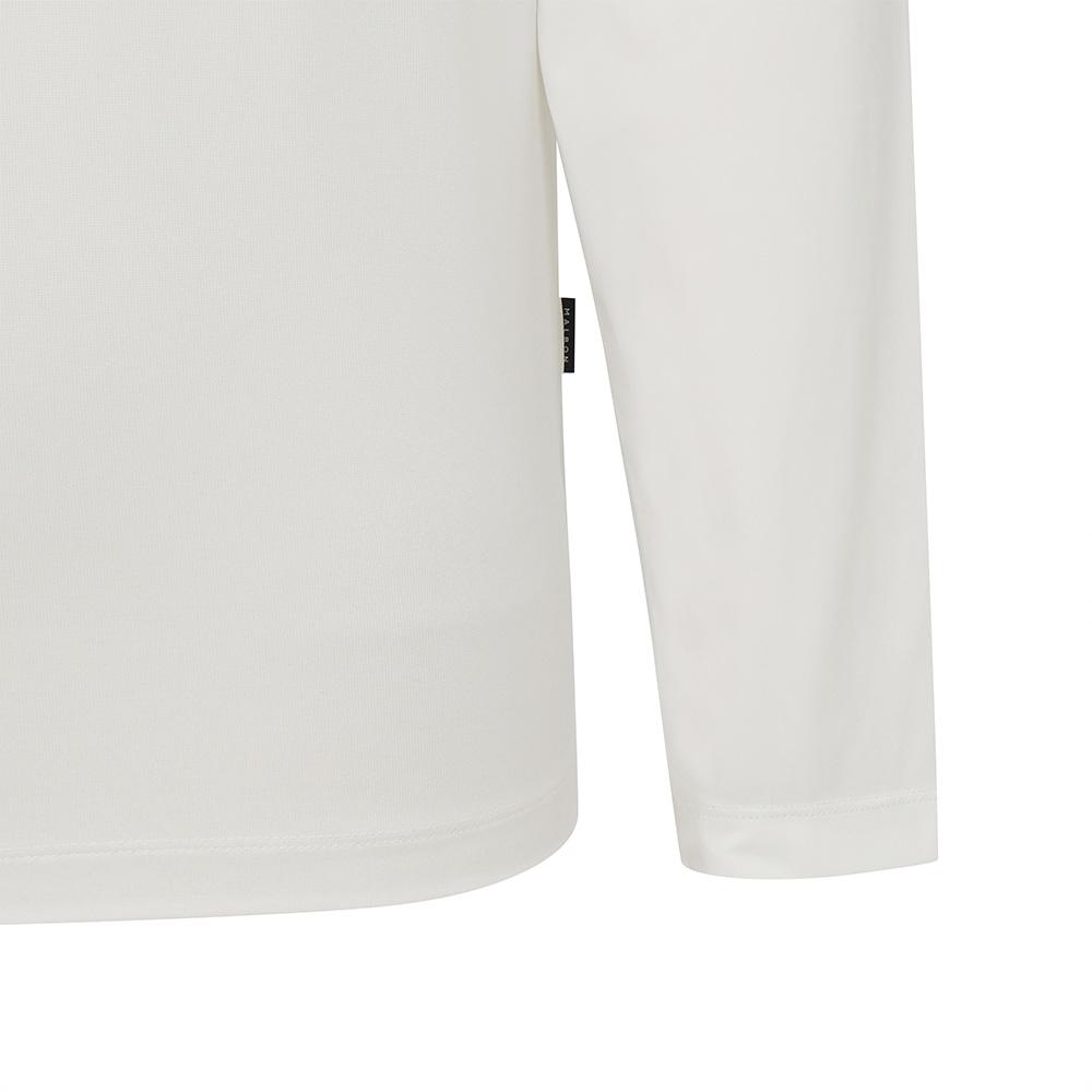 MALBON GOLF Ice Polo Shirt Off White (Man)