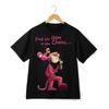 Pink Panther Coffee Graphic T-Shirt - Find the Calm In Chaos Street Style Tee