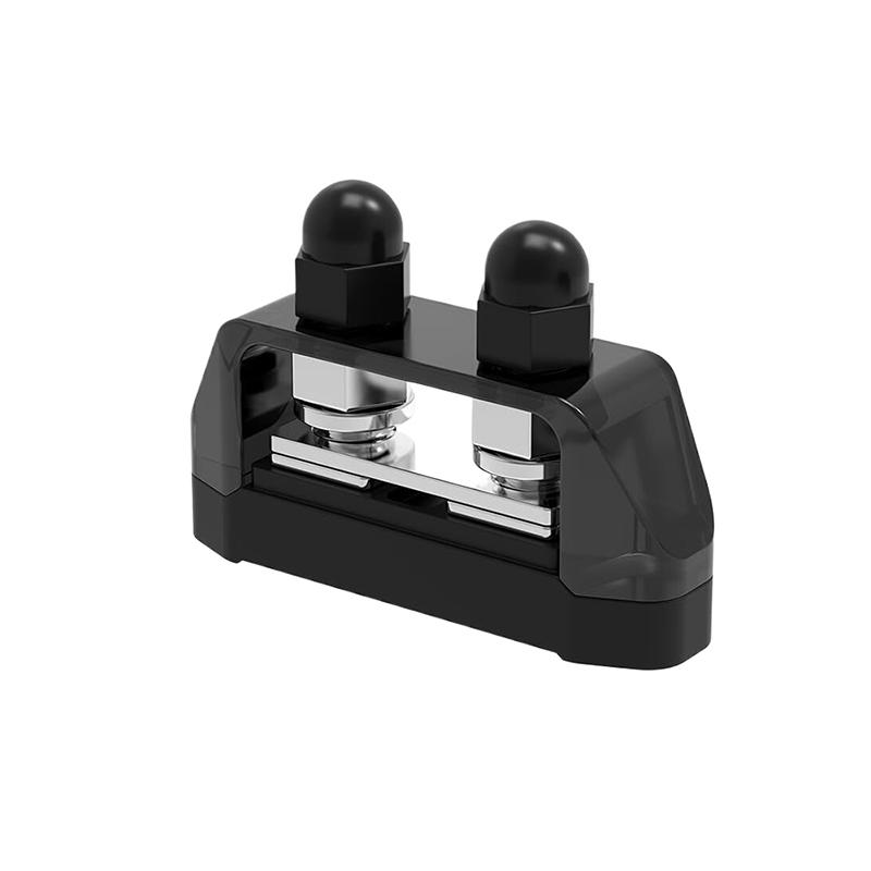 

12 В-48 В M8/M10 Двойной винтовой соединительный блок шин, улучшенный аксессуар для индивидуальных проектов, надежная клемма электрического соединения