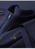 Men's Summer Business Sports Leisure Micro Trendy Half Zipper Stand Up Collar Short Sleeve T-shirt
