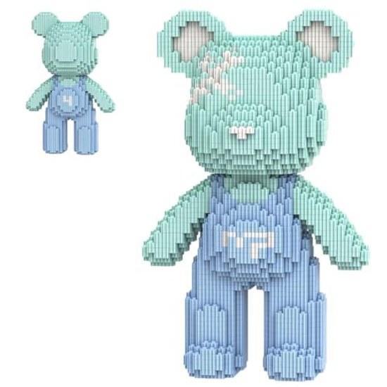 Blue Bear Brick Micro Building Block Set (4500 Pieces) Music Gift Adults Children