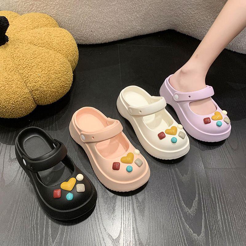 2025 Women's Non-Slip Thick Bottom Sandals for Indoor & Outdoor Use