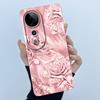 For Vivo V40 Case Vivo V40 Pro V40e Phone Case Vivo iQOO Z9S 5G Fashion Simplicity Flower Shockproof Shell Protection Back Cover