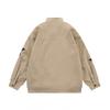 Giacca Sottile con Zip e Ricamo a Stella, Moda Autunnale Casual