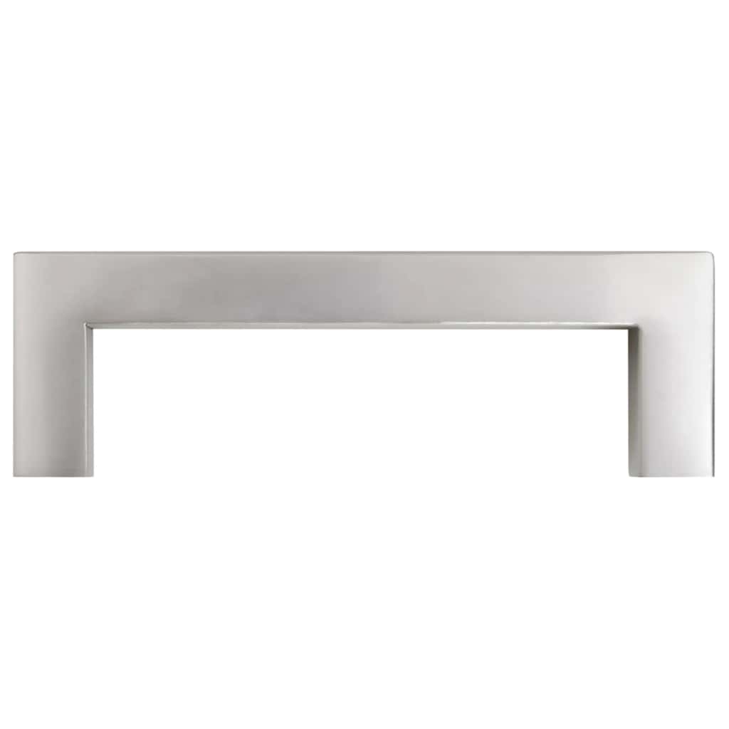 Furniture Handles 10 Pcs Silver 96 Mm Stainless Steel