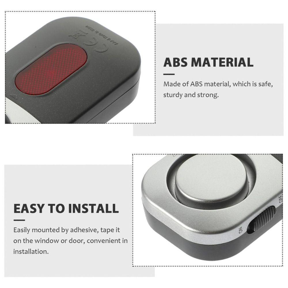 Magnetic Sensor Door Magnetic System High Decibel Detector Window Sensor  Office Security