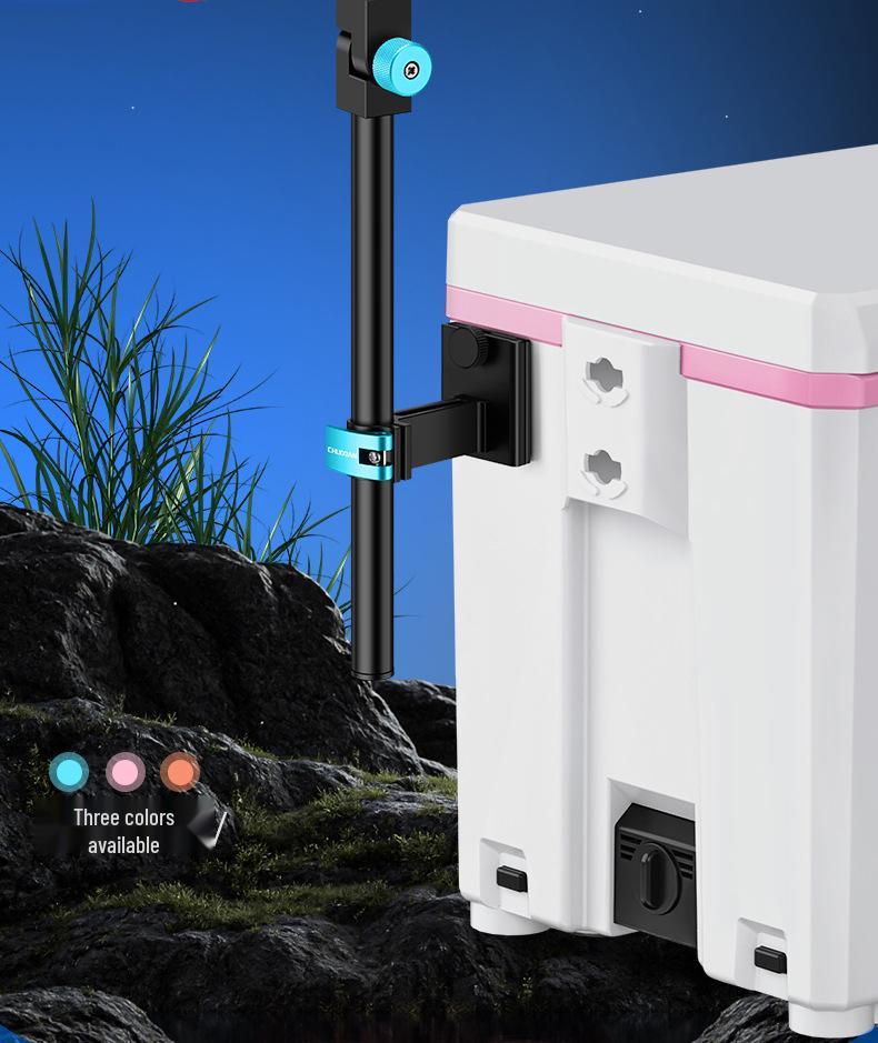 Multi-Functional Night Fishing and Broadcast Light Stand