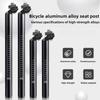 25.4/27.2/28.6/31.6mm Bicycle Seat Post Aluminum Zinc Zinc Alloy Bike Seat Tube  Fixed Gear Bike
