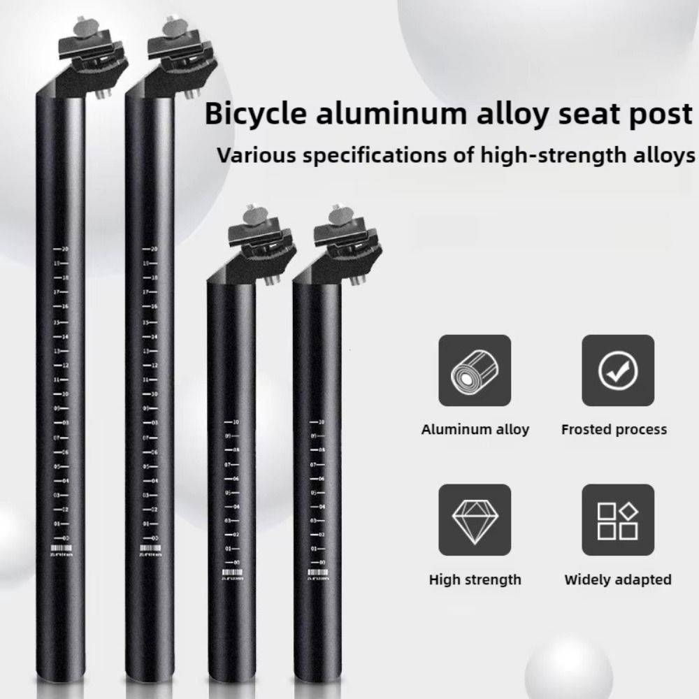 25.4/27.2/28.6/31.6mm Bicycle Seat Post Aluminum Zinc Zinc Alloy Bike Seat Tube  Fixed Gear Bike