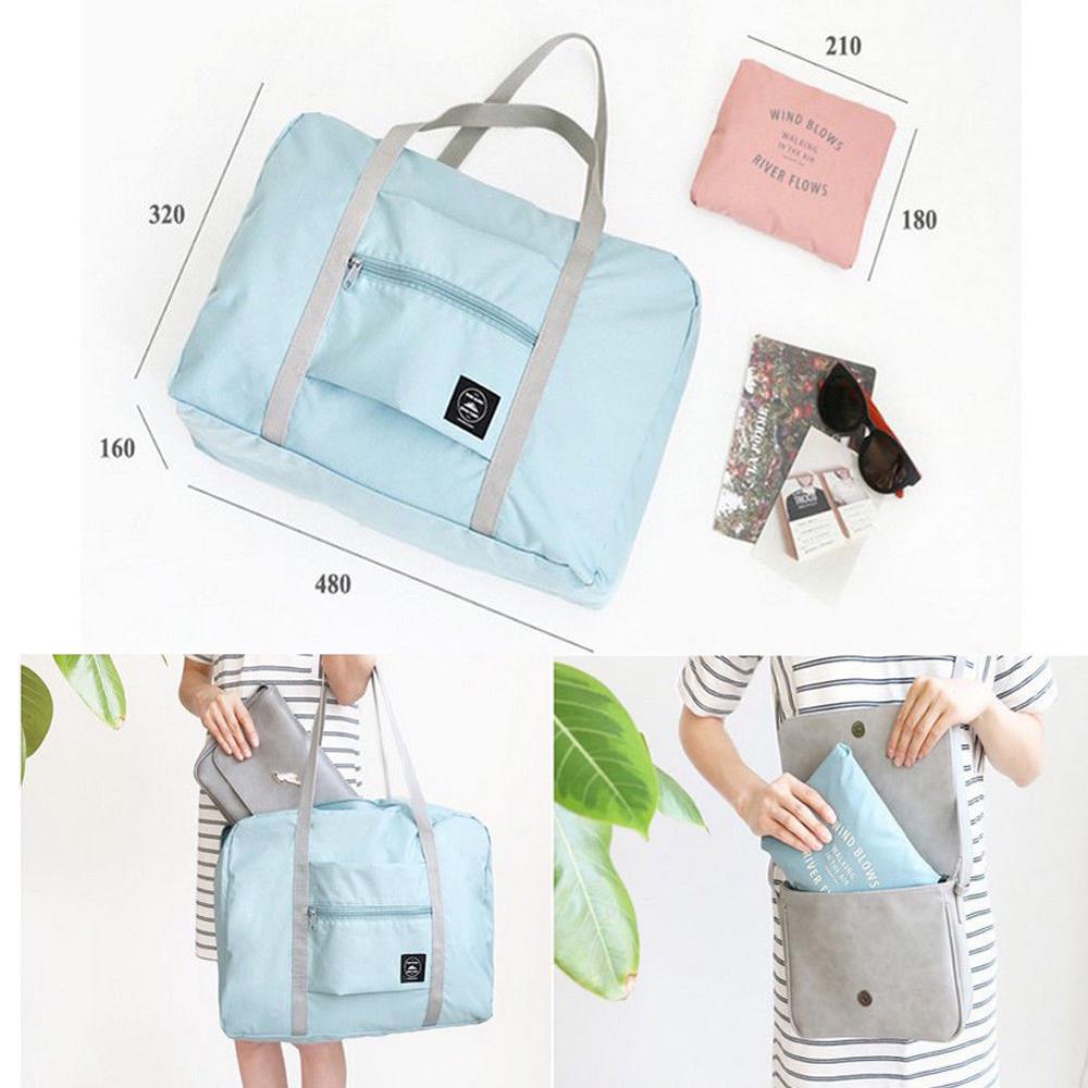 Waterproof Folding Travel Storage Bag Large Capacity Luggage Packing Tote Bag