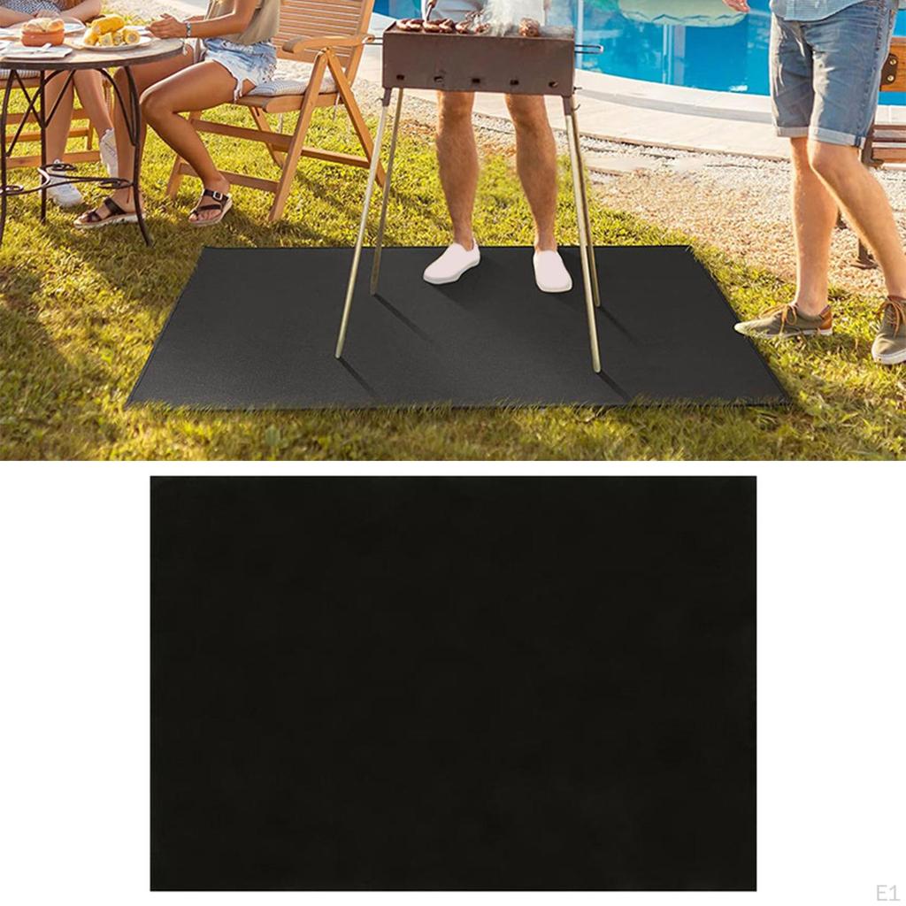 Fire Pit Mat Resistant Pad for Outdoors under Grill