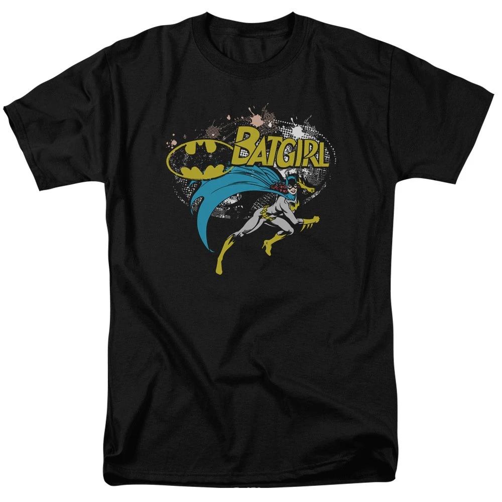 Batman Batgirl Halftone DC Comics Licensed  Children s T-shirt 160