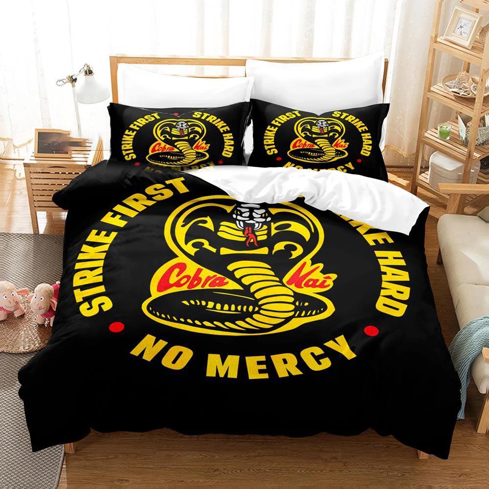 Cobra Snake Duvet Cover Set Snake Reptile Bedding Sets For Boys Wild Animals Reptile Tropical Comforter Cover Full Queen Size