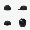 Snow Peak Light Mountain Cloth Cap, size 2, BLACK, AC-25SU017, perfect for camping, outdoor activities, and festivals.