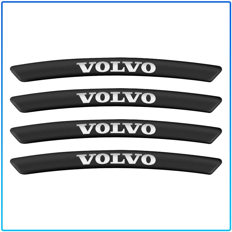 Aluminum Car Wheel Hub Badge Tire Rim Stickers Decoration Accessories Emblem For Volvo 240 C70 S40 S50 S60 S70 S80 S90 V40 V50 V60 V90 XC40 XC60 XC90