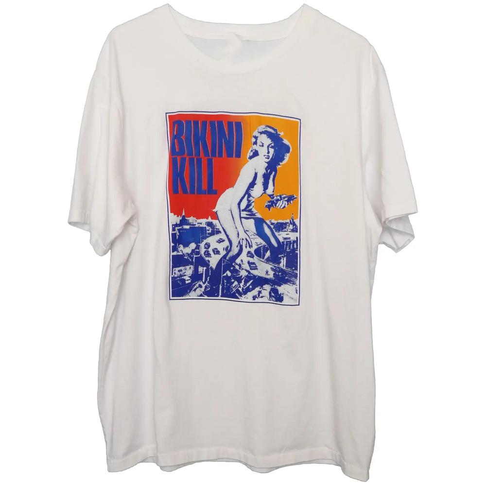 

Bikini Kill Band Short Sleeve T Shirt Full Size S-5XL Unisex T-Shirt L