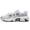 Raccoon Fabric Synthetic Leather TPU Sports Comfortable Minimalist Low-Top Lifestyle Casual Shoes Men Sneaker White Gray T12M227303FWN