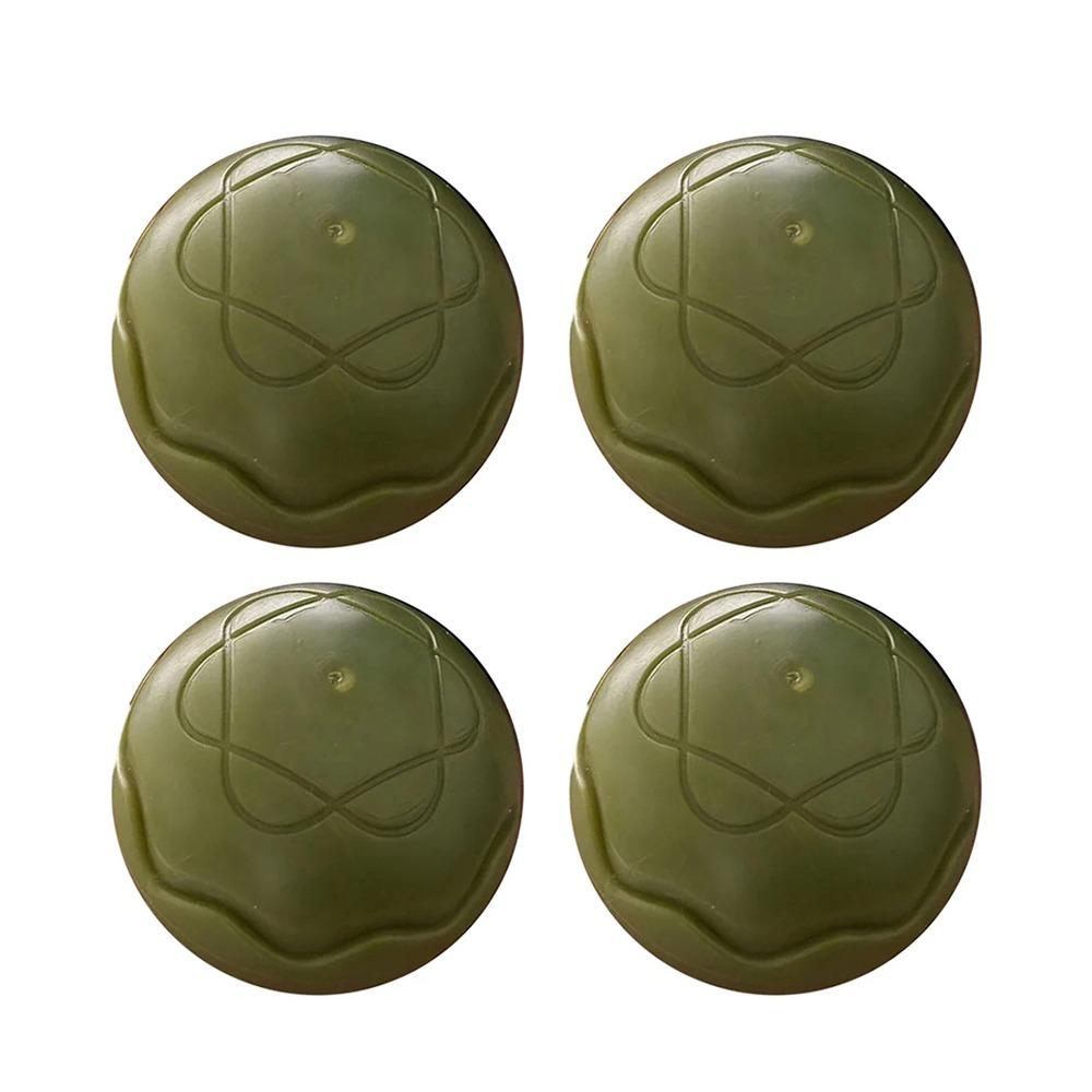 1/4 Stück Universelle Mondstuhl-Beinabdeckungen Rutschfeste Kugel-Fußabdeckungen Campingstuhl-Zubehör