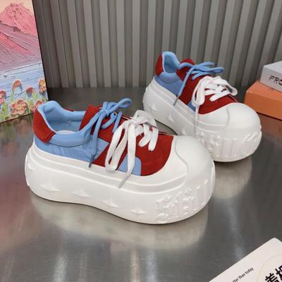 Fashion 2025 Four Season Fashion Women's Casual Shoes College Style Wide Toe Soft Comfortable Flat Shoes Outdoor Casual Sports Shoes