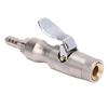 Locking   Chuck 300 PSI 1Celsius4in FNPT Heavy Duty Closed   Brass Straight Lock On Tire Chuck for Tire Inflator Gauge