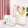 6 Inch 105x150mm Acrylic Sign Holder Menu Paper Price Listing Poster Frame Baby Wedding Gift Metal Photo Picture Display Stand