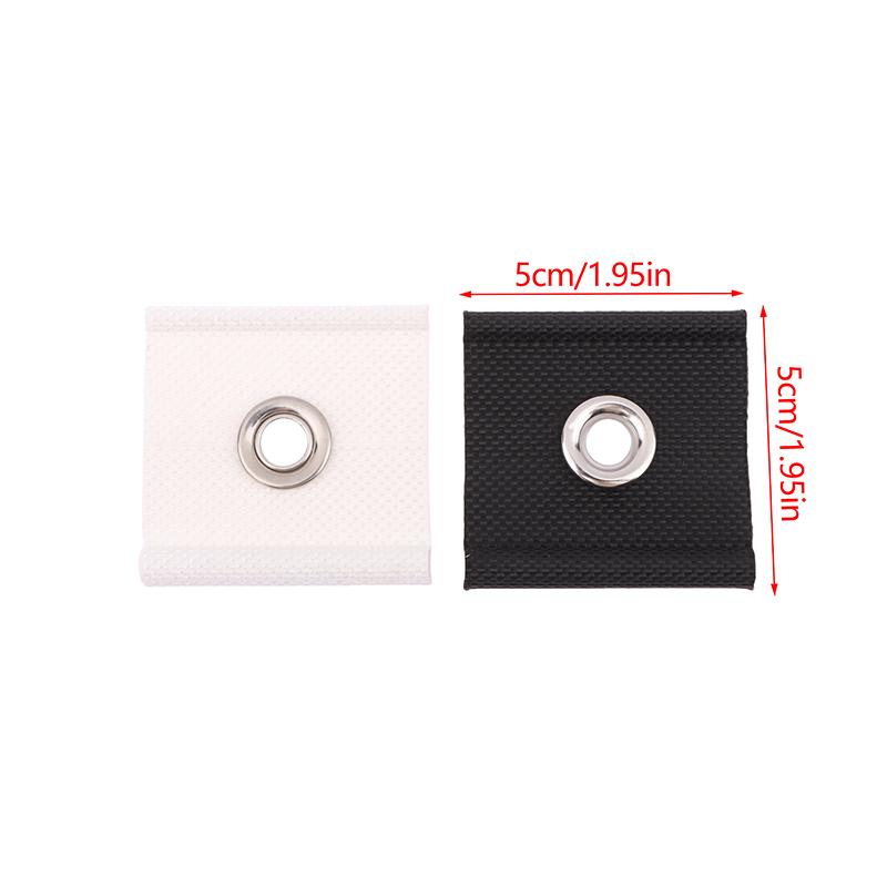 6Pcs Motorhomes Awning Tube Hangers Piping Eyelets Strips Hooks For Caravans Campers Sunshades