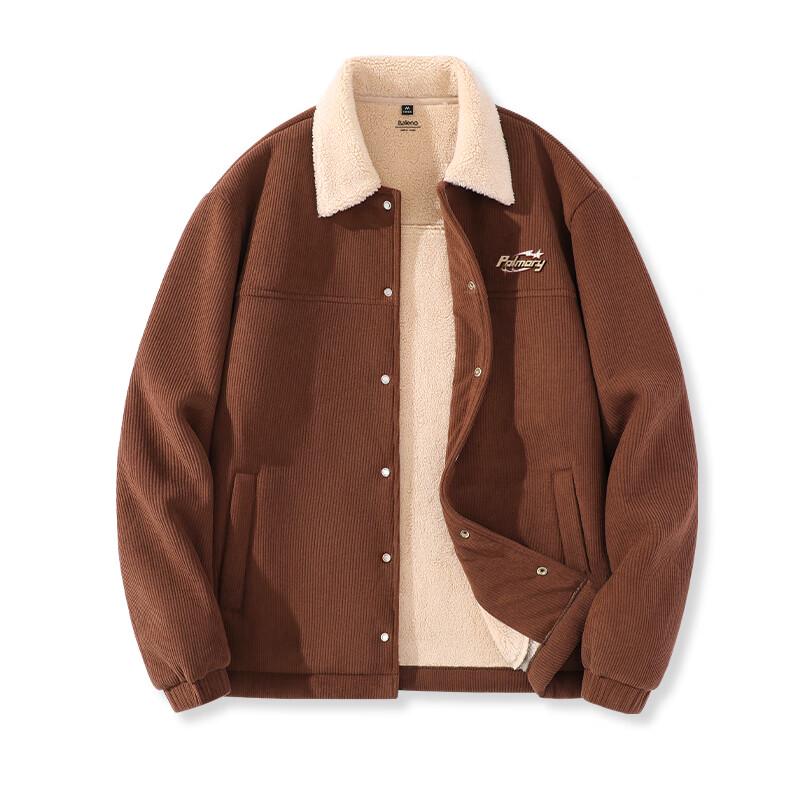 Baleno Men's Winter Sherpa Lined Loose Fit Jacket