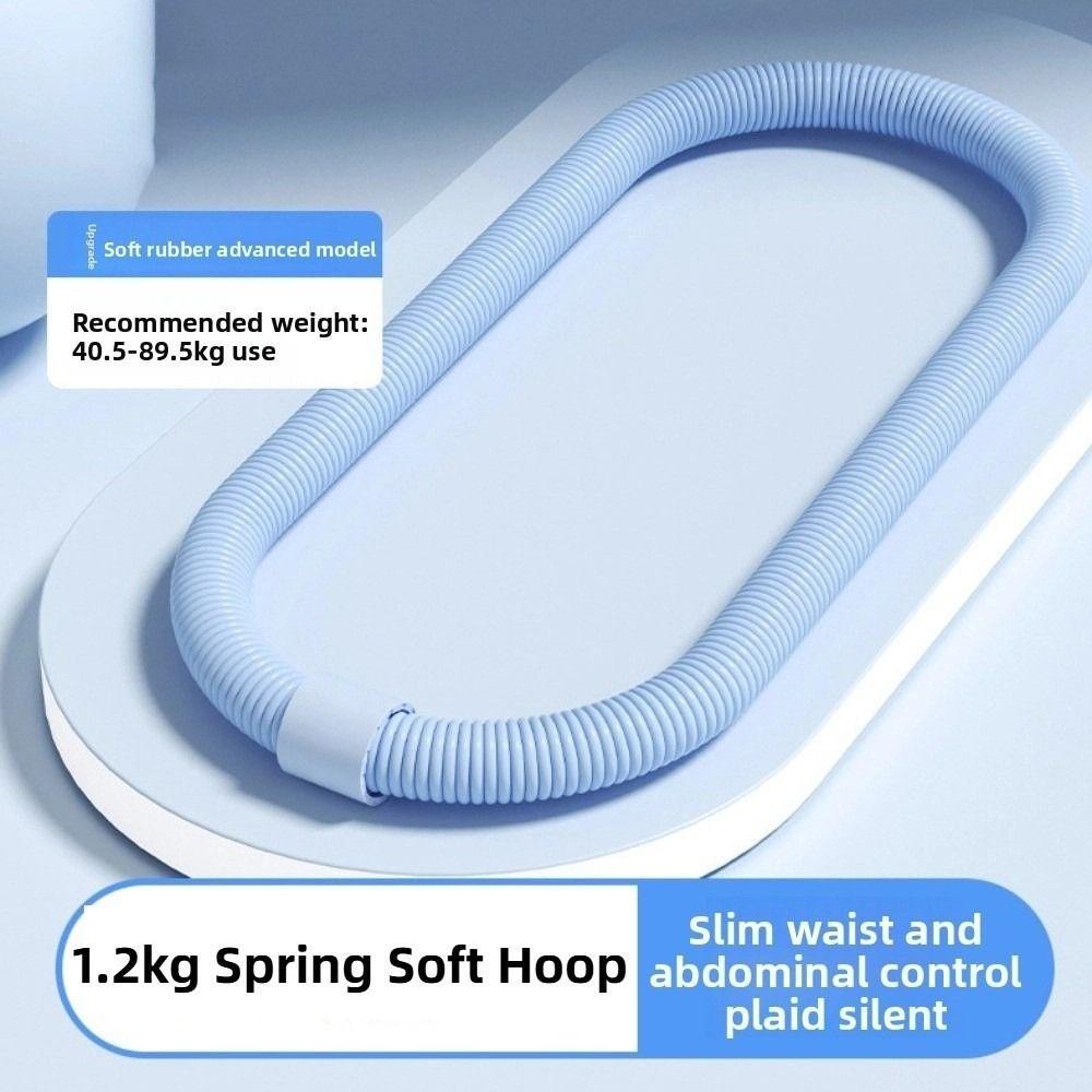 Without Harm Sports Hoop Waist Trainer Weighted Exercise Hoops  Waist-friendly Fitness
