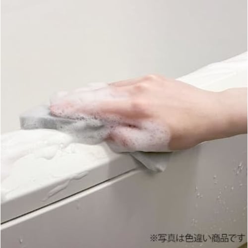 [2-Pack - For Deep Cleaning - Bath Sponge with Detergent - Bulk Purchase] Daily Replacement White Bath Sponge, 15 count, 2 packs. "No hassle with dete