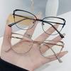 Portable Blue Ray Blocking Anti-Blue Light Glasses Eye Protection Ultralight Square Eyeglasses Frame Eyewear Office Glasses
