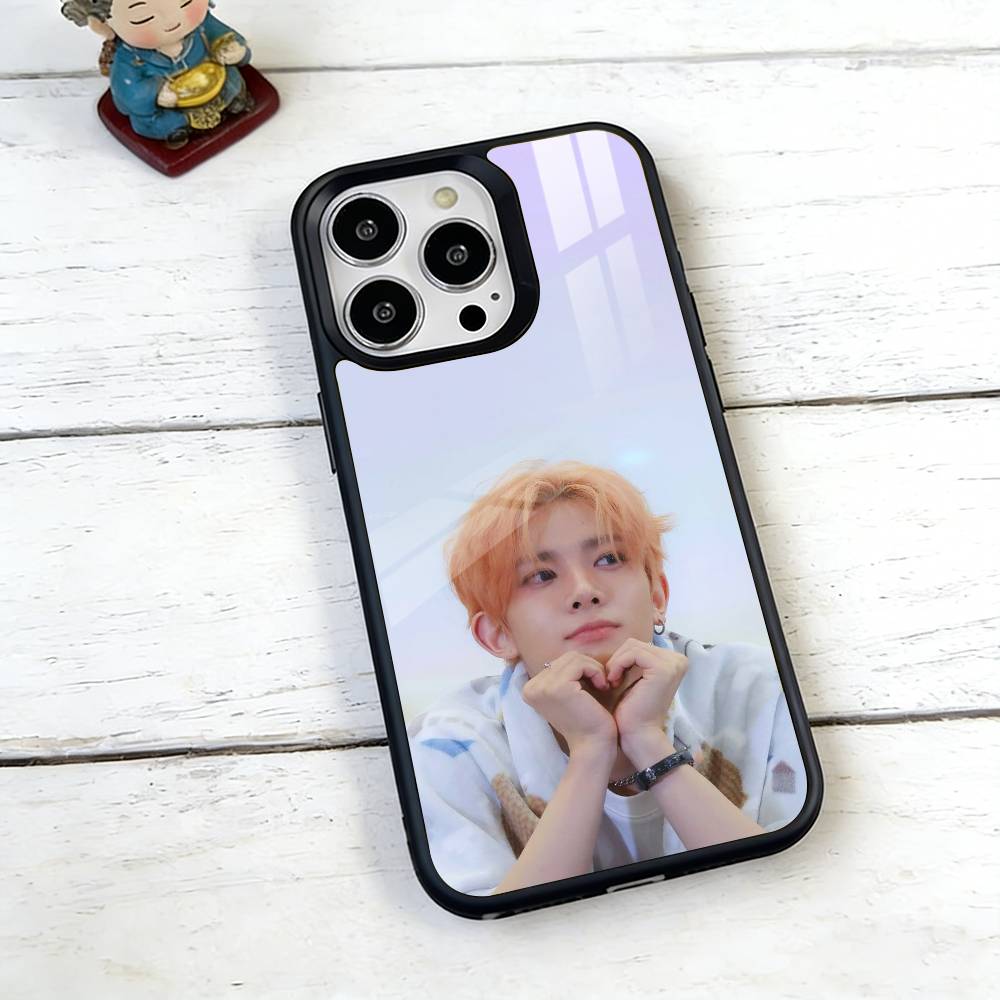 H-Heeseung L-Lee Phone Case For iPhone17,16,15,14,13,12,11 Plus,Pro Magnetic with Magsafe Wireless Charging