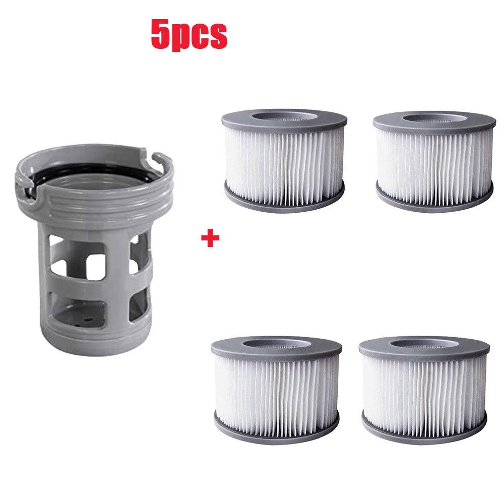Accessories for Mspa Hot Tubs Suitable for All MSpa Models from 2020 Screw-in Base Adaptor+Screen filter+Pool Filter