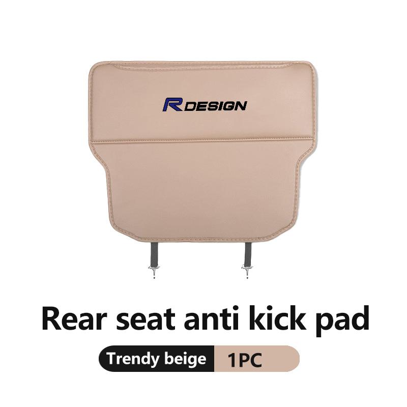 cvtwp8 Car Interior Seat Back Anti Child Kick Protector Pad Auto Storage Accessories For Volvo V50 S60 XC60 S40 XC40 XC90 V70 XC70 C30