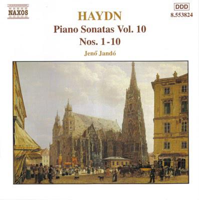 

CD JOSEPH HAYDN; JEN JAND - Piano Sonatas 10 8553824 Naxos 2001 Non Japan Classical Used