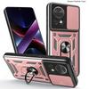 Slide Lens Camera Protection Armor Funda for Huawei Nova 13 Pro Case Magnetic Ring Stand Cover for Huawei Nova 13 12 5G Case