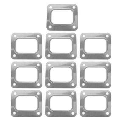 Junta de Brida de Turbo T4 Acero Inoxidable 4 Agujeros para Pernos Tipo Separado Estilo Metálico Compactable