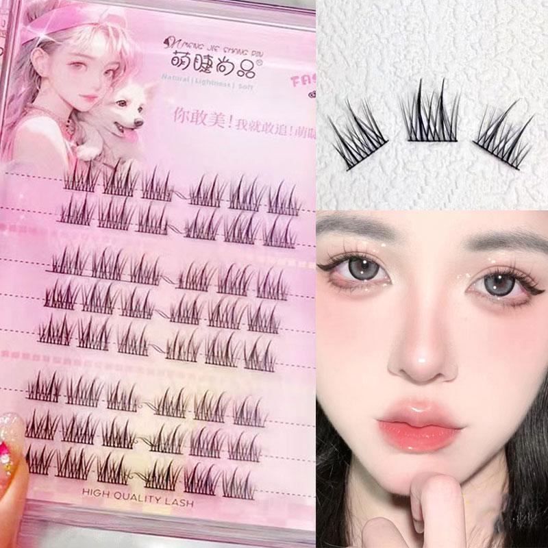 

Толстые накладные ресницы «сделай сам», манга, отдельные ресницы, ленивые трилогии, кластеры ресниц, накладные ресницы, аниме ресницы