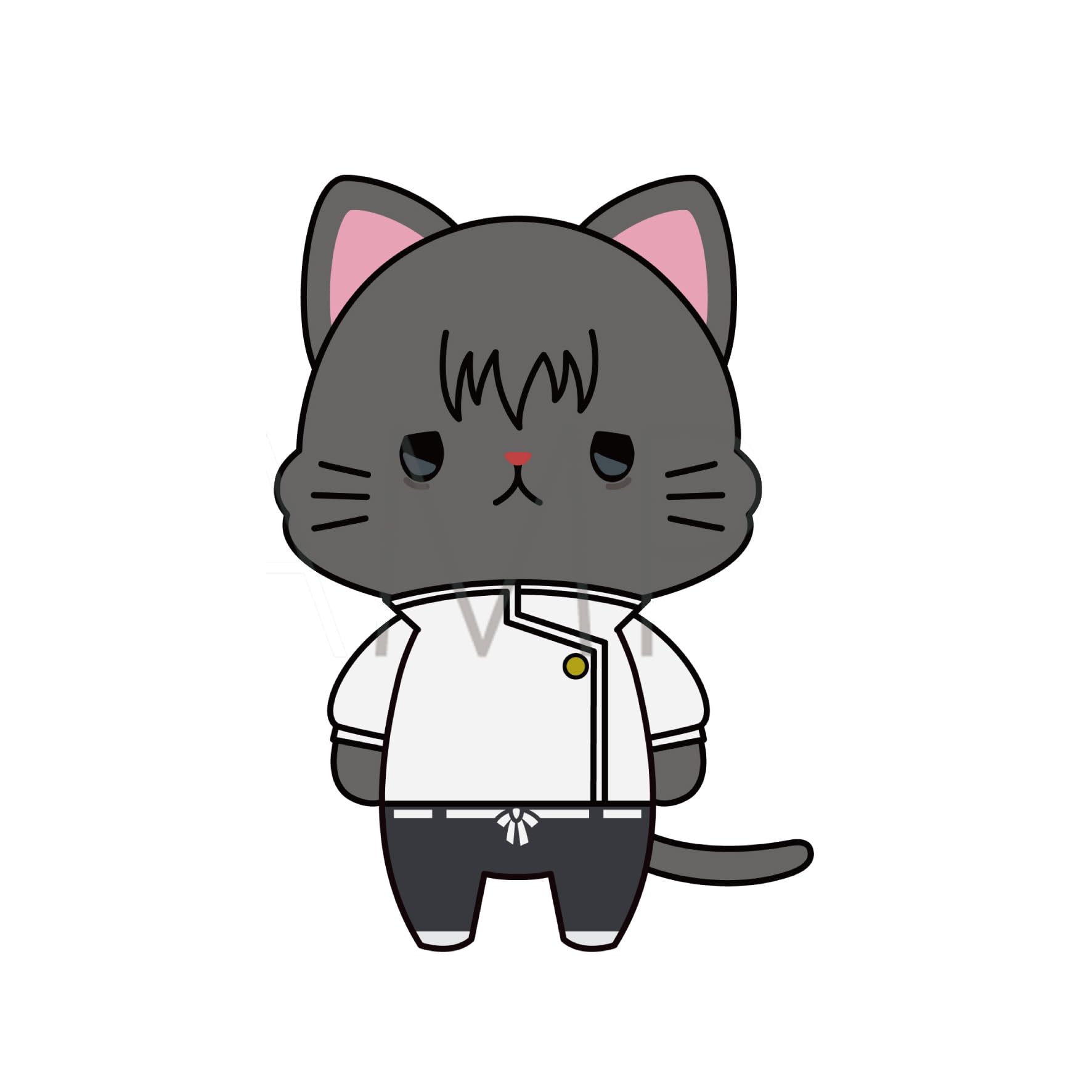 

Jujutsu Kaisen the Movie 0 Yuta Otsukotsu with CAT Stuffed Keychain with Eye Mask [Movie Version]