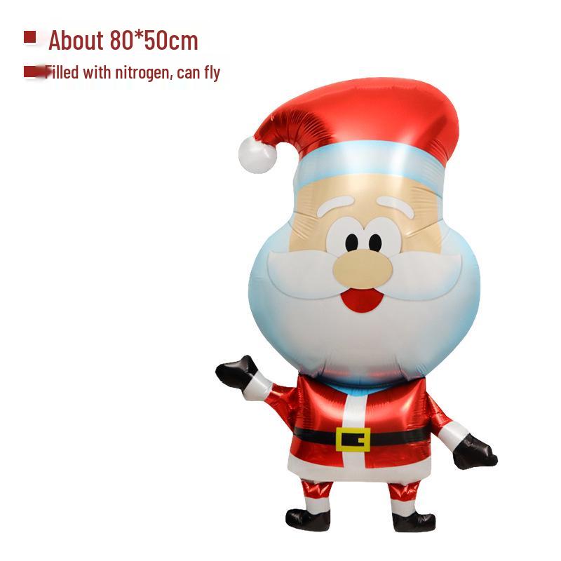 Christmas Window Display Props: Toys, Balloons, Candy Canes, Santa, Snowman, Christmas Tree.