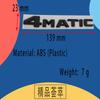 3D Premium 4MATIC 4 MATIC for car Hood Fender trunk Rear Bonnet Nameplate Decal Emblem Badge Sticker