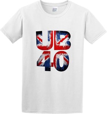 Ub40 British Reggae Band Mens Tshirt Black Round Neck Short Sleeves