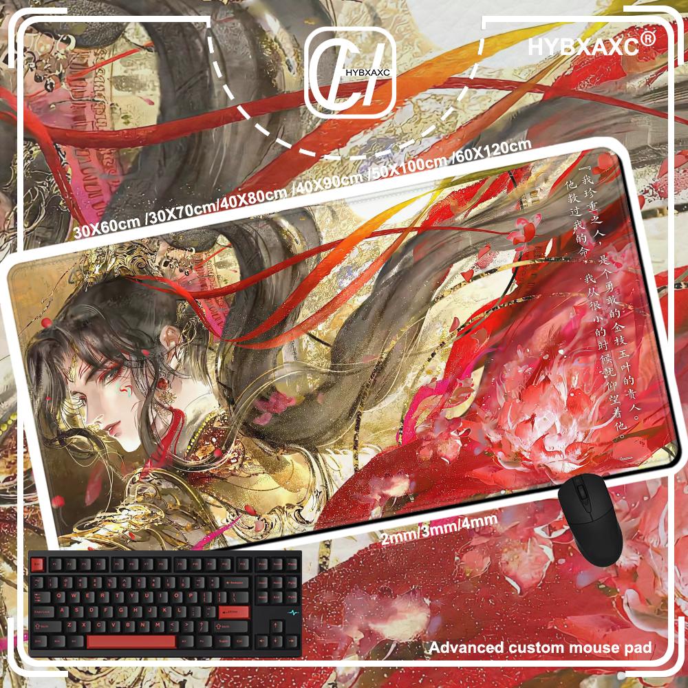 Gamer Keyboard Pad Heaven Officials Blessing Computer Desks Pc Cabinet Games Desk Accessories Mouse Mats Mousepad Anime Mat Xxl
