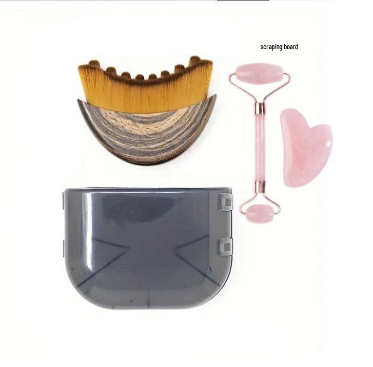 Ergonomic Lymphatic Contour Face & Body Massage Brush