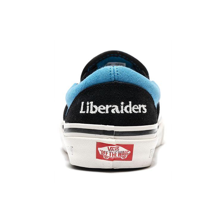 Vans Liberaiders X Classic Slip-On 98 DX Destination Unknown Unisex Sneakers Black Blue VN0A3JEX7MN