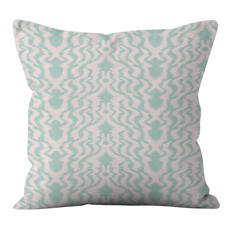 New American Patterned Geometric Linen Pillowcase Home Sofa Pillowcase