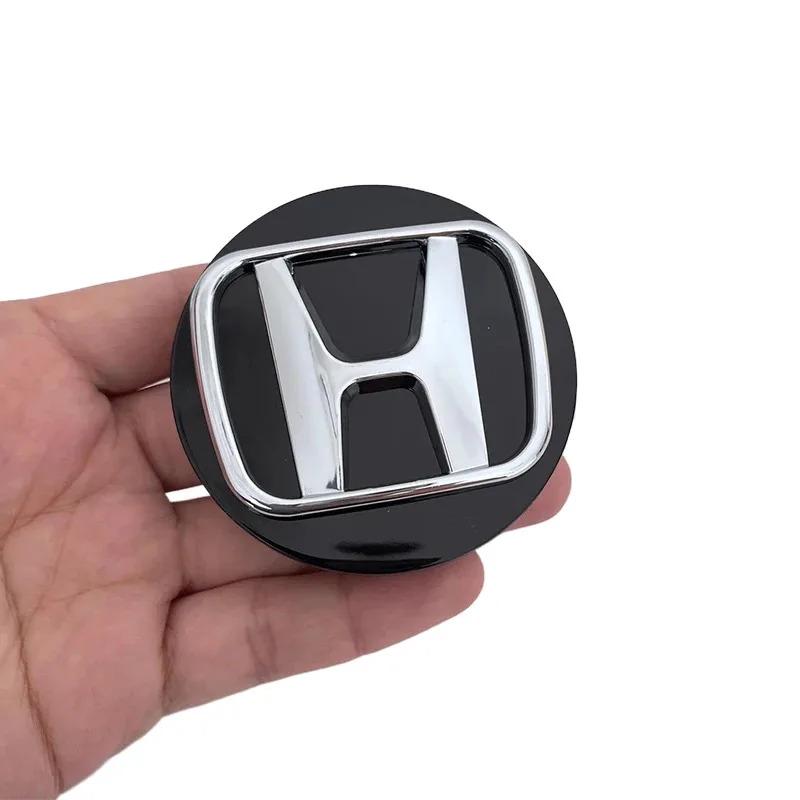 4Pcs 58/69mm Car Wheel Center Hub Caps Decorative Cover For Honda Civic Jazz Fit Accord Pilot CRV Passport City XRV HRVstickers CUJ3