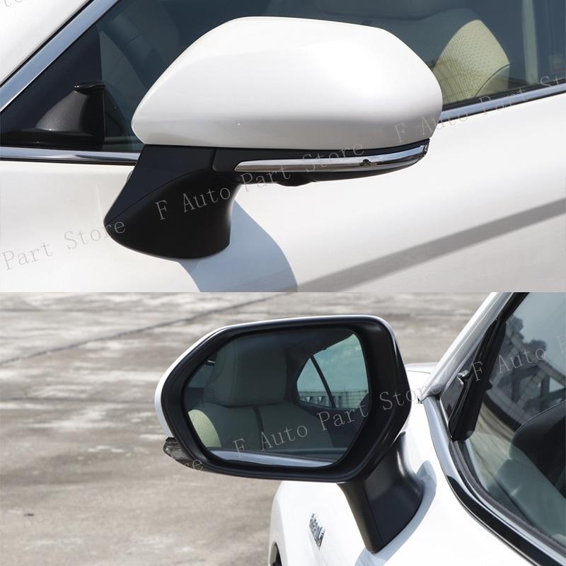 Para Toyota Camry V70 8ª 2018- Ala de Coche Puerta Lateral Exterior Carcasa Embellecedora de Marco de Espejo Retrovisor
