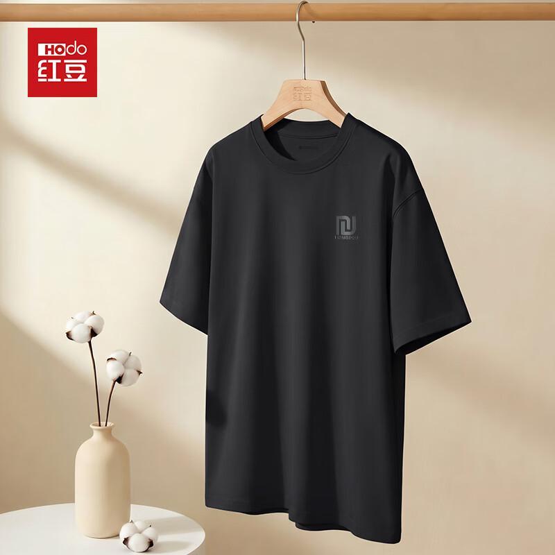 Hodo Men s Loose Fit Drop Shoulder Printed Cotton T-Shirt 3XL (180-200 lbs)