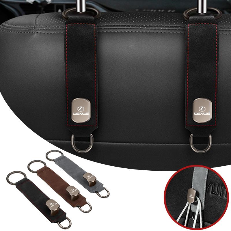 CKU5 Car Seatback Storage Hook Metal Headrest Hooker Holder Accessories For Lexus CT ES GS NX IS250 CT200h IS300h ES300h RX400h NX300
