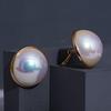 Exquisite Hong Kong Style Pearl Stud Earrings for Women - Large, Elegant, and Stylish (2025 Collection)